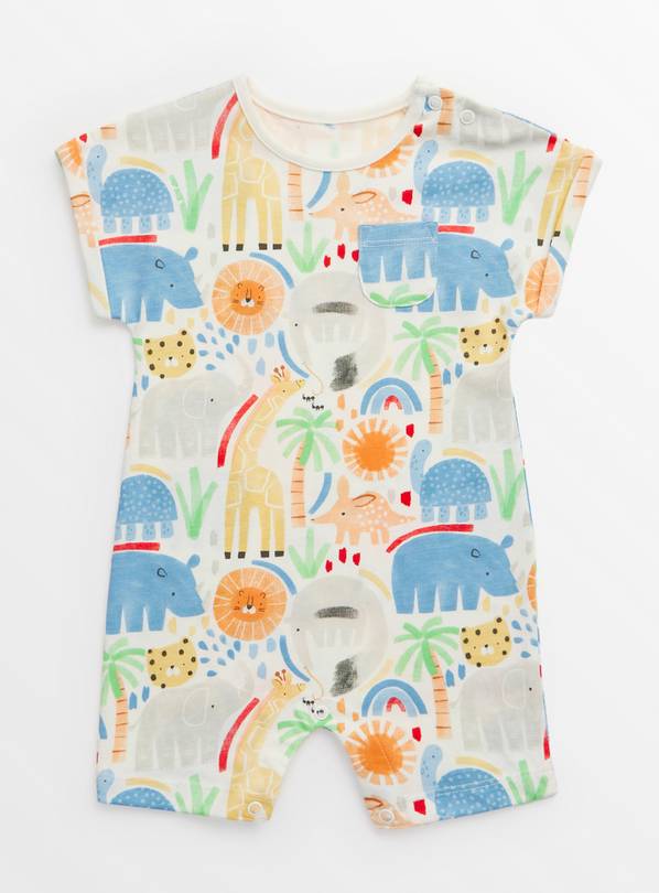 Jungle Tropics Romper 3-6 months